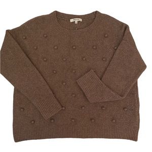 Madewell Womens Pom Pom Sweater